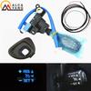New LED Blue Bag Cruise Control Switch For Toyota Verso Corolla Camry Yaris Hybrid Avensis 84632-34011 84632-34017