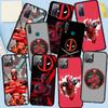 Phone Case for iPhone 17 16 15 Xiaomi Poco F8 F7 F6 X7 X6 M8 C85 C75 C71 Redmi Note 14 13 12 11 Pro Max A3 A4 14C 13C 15C Deadpool Comics Marvel Cover
