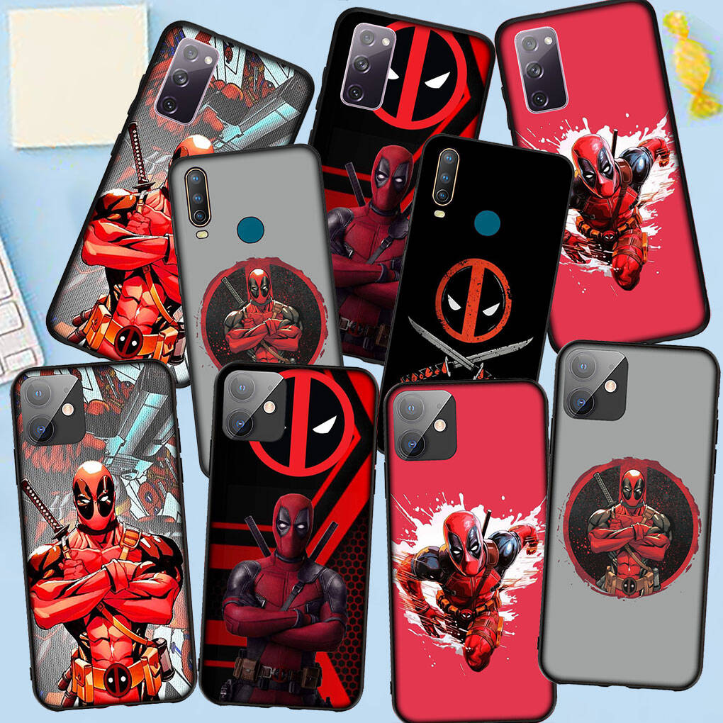 Phone Case for iPhone 17 16 15 Xiaomi Poco F8 F7 F6 X7 X6 M8 C85 C75 C71 Redmi Note 14 13 12 11 Pro Max A3 A4 14C 13C 15C Deadpool Comics Marvel Cover