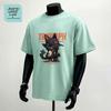 JEANSWEST LIFE Men's Cartoon Cat Graphic Cotton T-Shirt
