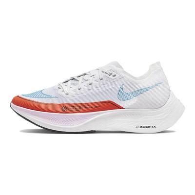 ZoomX Vaporfly Next% 2 White Rush Orange Damen Sneakers Doll Laser-Blau CU4123-102