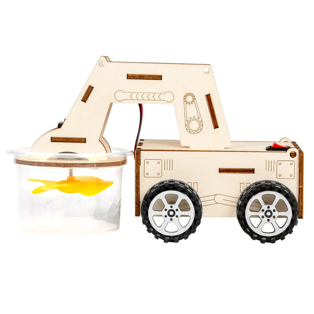 Space Exploration Mars Cleaning Robot Diy Model With Electric Motor For Science Education