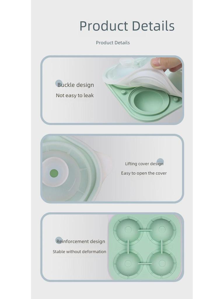 Star-Shaped Whiskey Ice Ball Mold and Tray