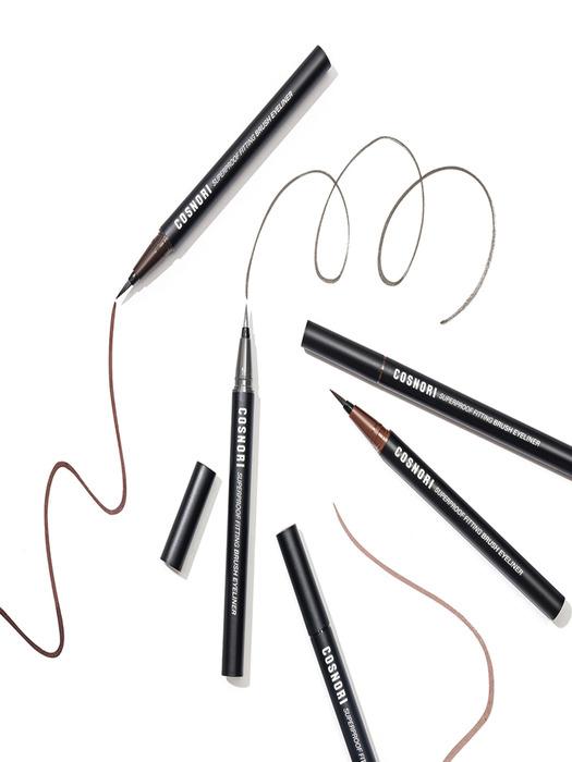 Cosnori Superproof Fitting Brush Eyeliner