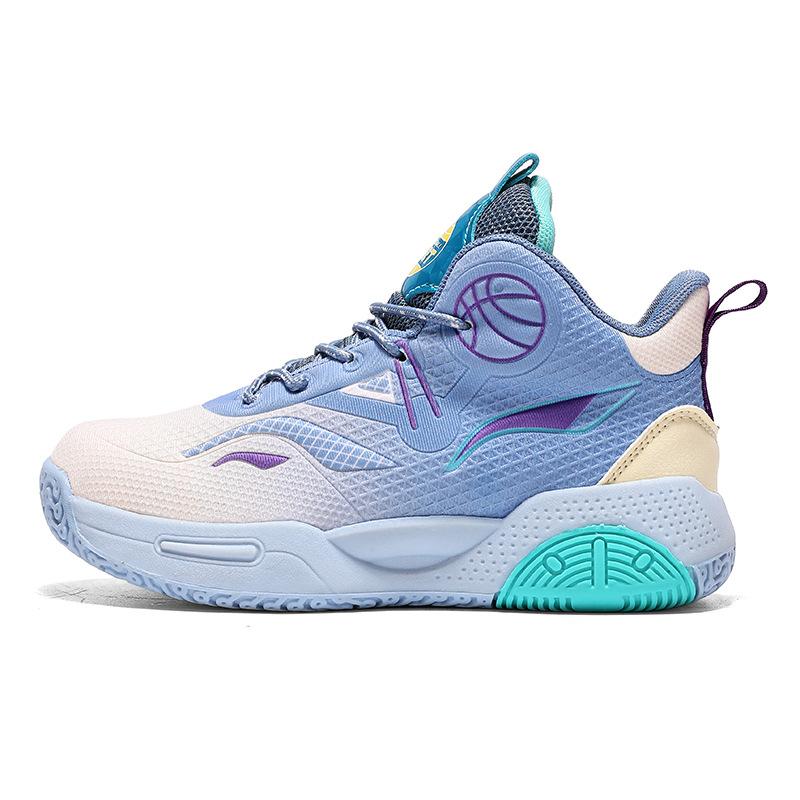 Boys Casual Fashion Trend Classmates Children Non-slip Wear-resistant Sports Shoes Primary School Students Training Multi-color Basketball Shoes