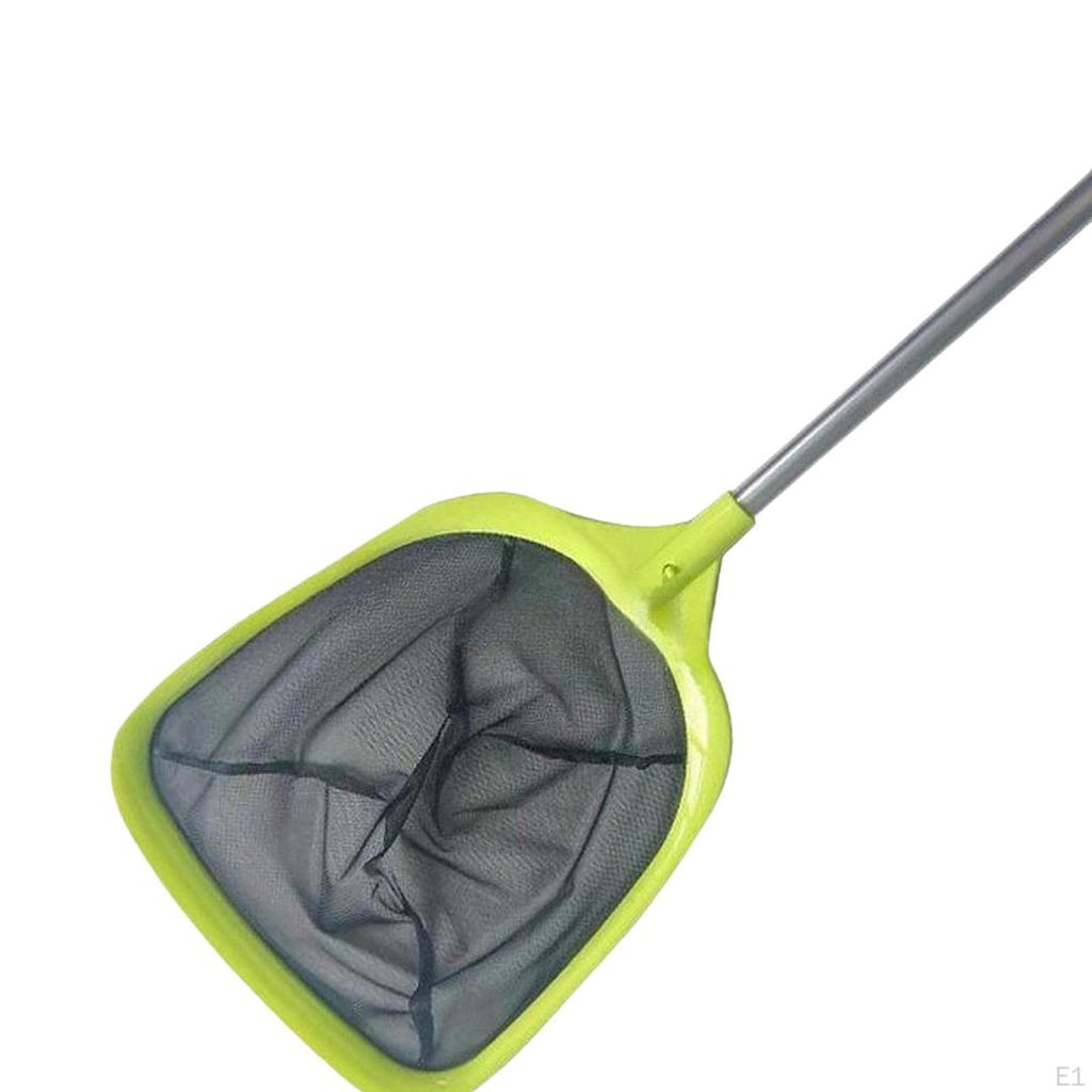 Swimming Pool Skimmer Net, Fine Mesh with Pole, Fast Cleaning ,Wear Resistant Cleaner Supplies and