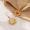 Vintage Sunflower Earrings