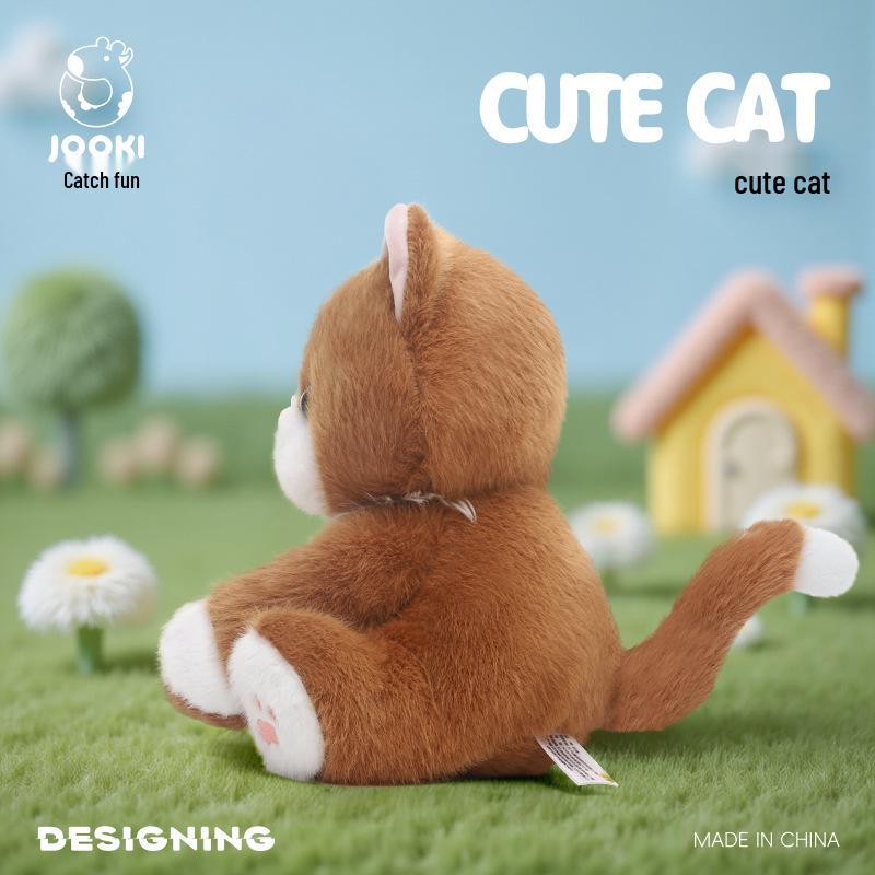 Adorable Dazed Meow Star Kitten Plush Toy – Soothing Companion for Children