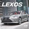 1/24 Lexus ES300 Sedan Alloy Scale Car Model Diecast Metal Miniature Car Model Collection Children Birthday Toy Car Vehicle