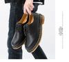 Plus Size 1461 Low-Top Martin Boots: Comfortable Leather Casual Flat-Bottom Work Shoes, British Style.