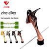 Zinc Alloy Thickened Semi-Automatic Door Stopper Foot Pedal Fixer