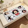 Cartoon Mafalda  Mouse Pad  Nonslip Locking Edge DeskMat PC Laptop Accessories Rubber Office Keyboard Large Game XXL carpet