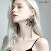 New Multiple Earrings Halloween Earrings Bat Skull Tassel Spider Web Earrings Party Ball Accessories