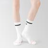 Größe 35-39 Dünne, wadenlange, atmungsaktive Laufsocken für Damen mit Deodorant und Handtuchunterseite