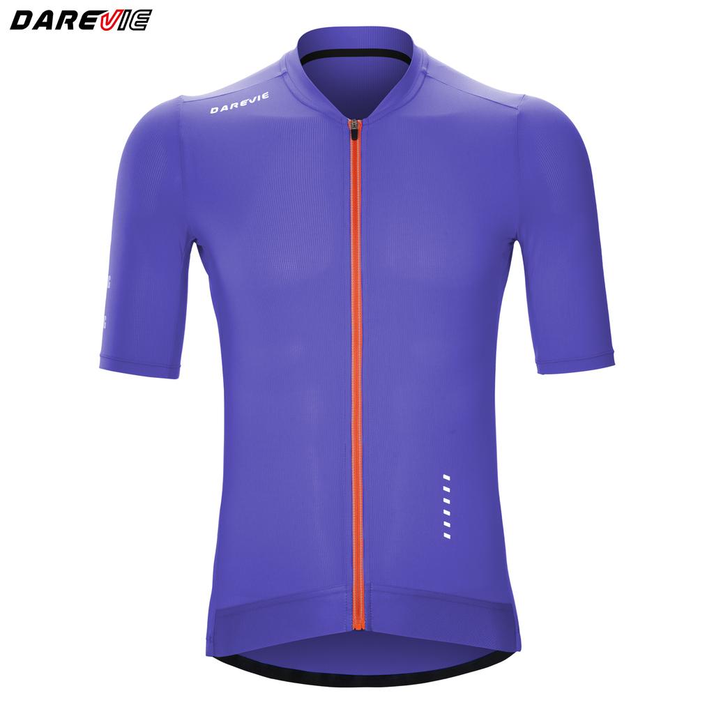 DAREVIE Cycling Jersey Cool And Refreshing Anti UV PRO Level Men's Cycling Shirt Moisture Wicking Non Slip Cycling Jersey Man