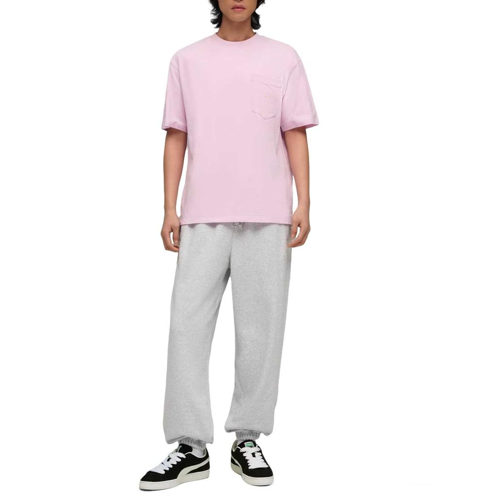 Puma Loose Solid Color Pullover T-Shirt Men tops 634729-70
