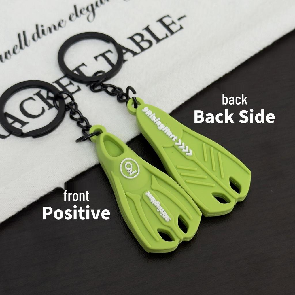 Miu Series Mini Barbell & Dumbbell Plate Keychain Bag Charm