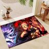 1pc Anime J-Jujutsu K-Kaisen R-Ryomen S-Sukuna Absorbent Mats Anti-Slip Mats Home Decor Supplies Carpets Home Kitchen Floor Mats