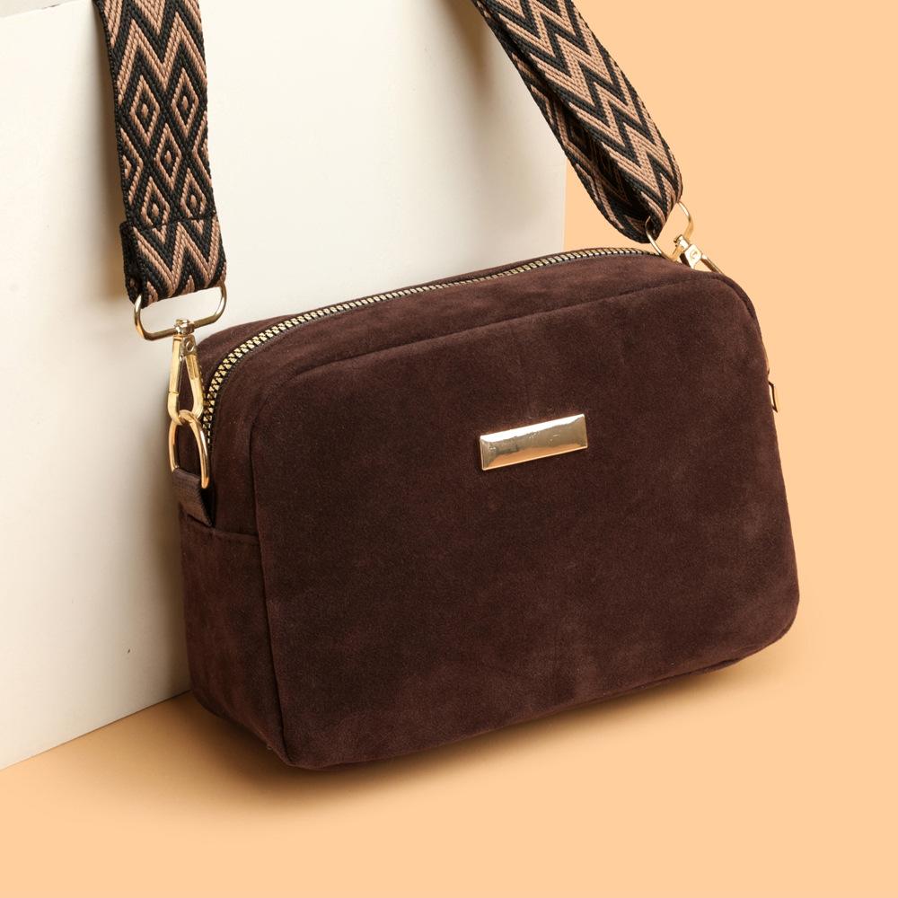 Einseitige Kameratasche, Modisch, Schlicht und Individuell, Umhänge-Handy-Münzbörse