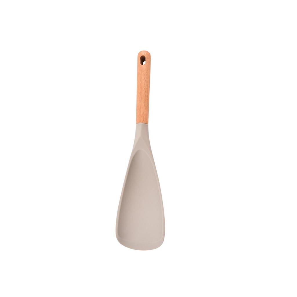 Multifunctional Silicone Kitchen Utensil, 2-in-1 Multifunctional Spatula, Can Be Used For Cooking And Serving Food