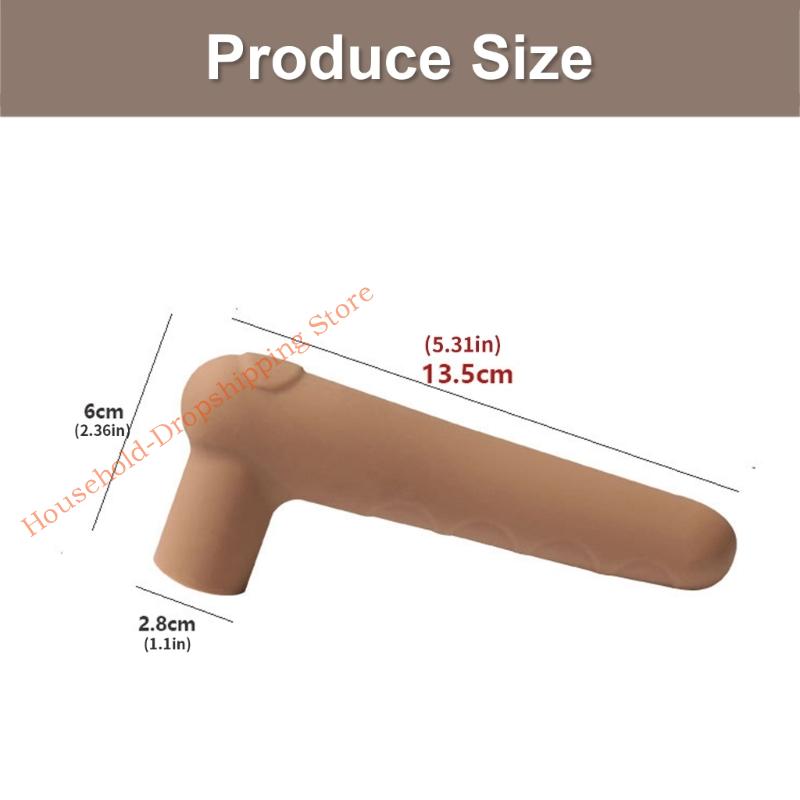 10 Elastomer Handle Canopies Against Fixed Not Slip Protectors For Office Homehealthcare Use 85AD