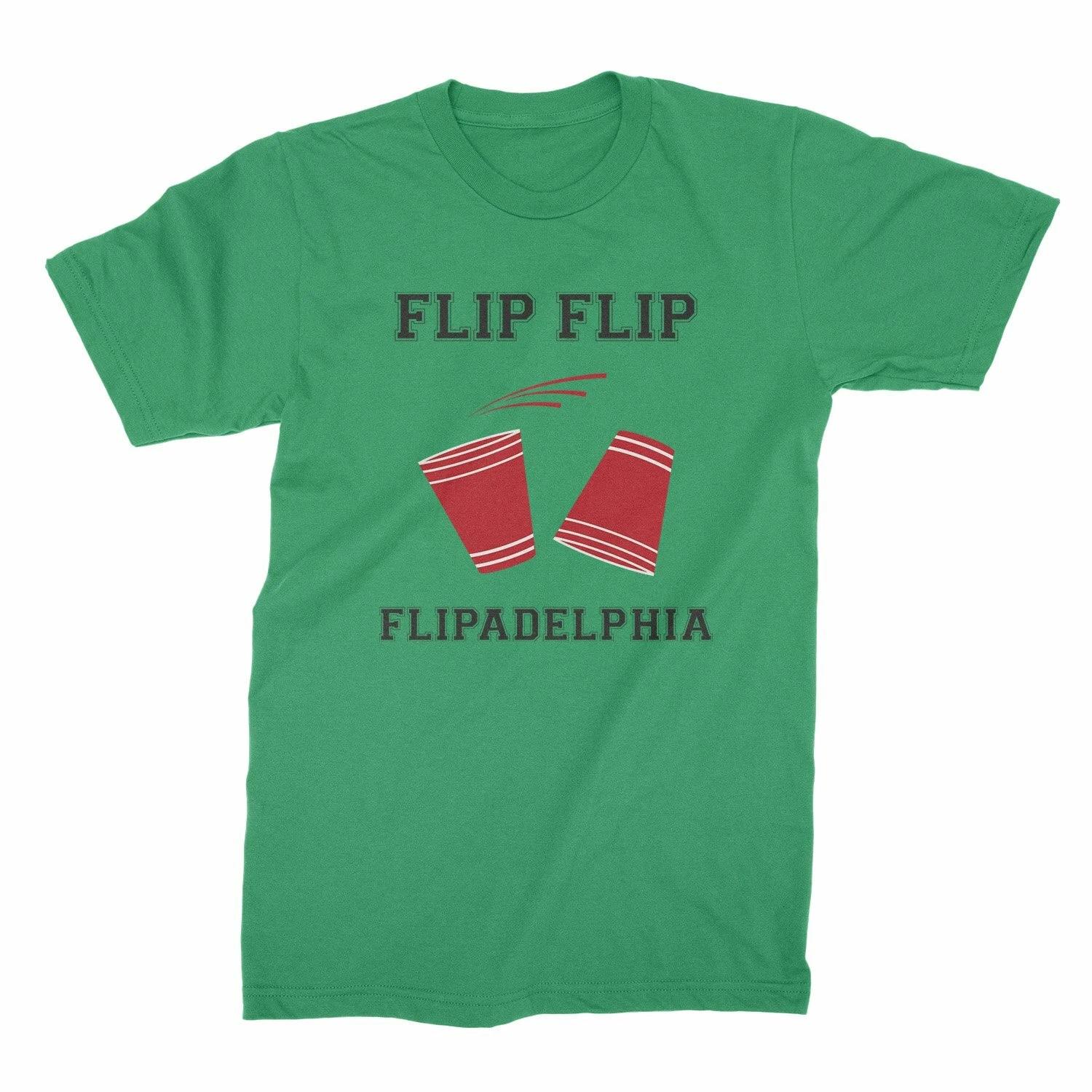 

Flipadelphia Shirt Flip Cup Shirt Paddys Pub TShirt 4XL