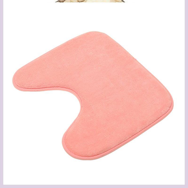 Cheap Bathroom Rugs for Toilet Tapis Salle De Bain Bathroom Carpet Anti-slip Mat WC Mat Door Rug for Decor Non-slip Toilet Mats