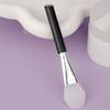 Slant Tail Rod Soft Head Silicone Mask Brush Hydrotherapy Application Mud Film Face Application Silicone Beauty Salon Film Adjustment Brush