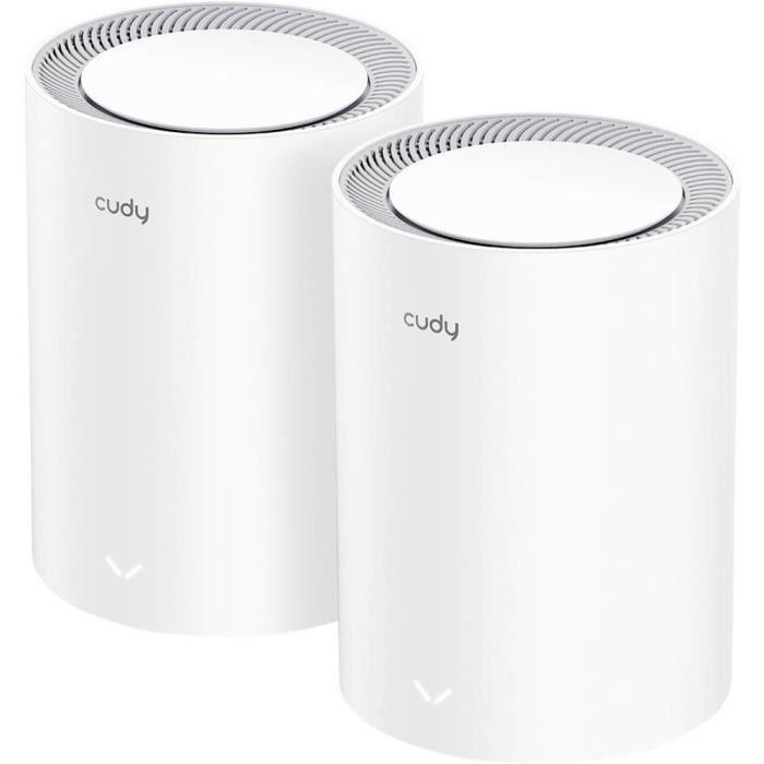 Réseau maillé - Cudy - M1800 - Wi-Fi 6 - 1800 MBit/s - 2.4 GHz, 5 GHz