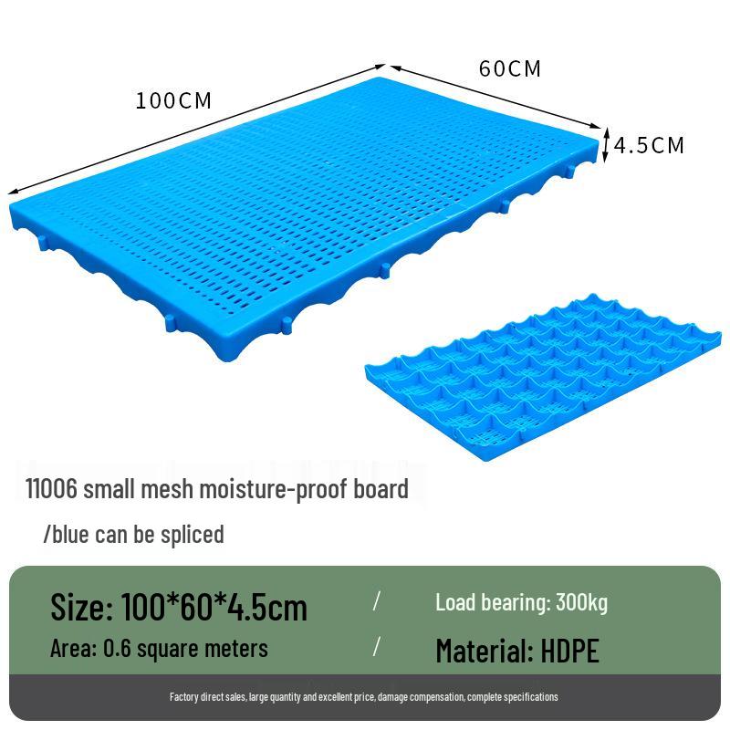 Vodotěsná plastová paletová mřížková podlahová rohož pro domácí mazlíčky a sklady