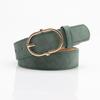 Female Belt, Alloy Pin Buckle, Soft and Comfortable Jeans Belt, Girls' Clothing Matching Belt
