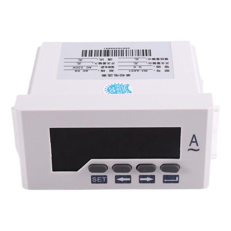 A25F-Intelligent Single-Phase Digital Display AC Ammeter, Size 48 X 96Mm