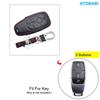 Leather Car Key Cover Bag For Mercedes Benz A B C E G S R Class AMG W213 W223 W206 W222 E200 E300 Remote Control Fobs Shell Protector Case