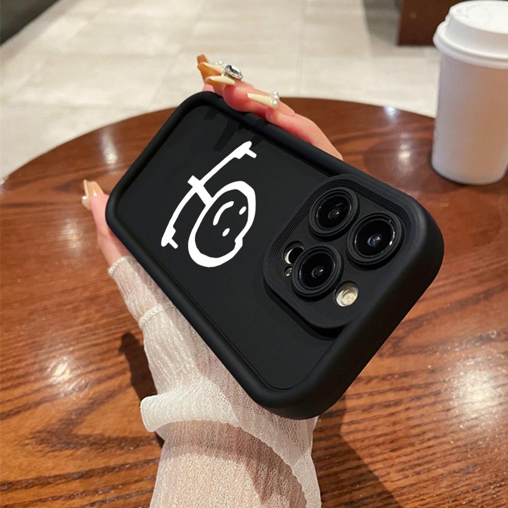 

N78 Мягкие чехлы для телефонов с ангельскими глазками N78 для iPhone 15 14 12 11 Pro Max 13 mini 7 8 6S Plus XS Max XR SE противоударный чехол-бампер for iPhone 11