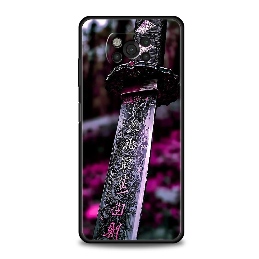 Das Schwert Kreatives Muster Handyhülle für Xiaomi Poco F7 F6 F5 F4 F3 X6 X5 X4 X3 NFC F7 Ultra M4 C51 C55 GT 5G Weiche TPU Hülle
