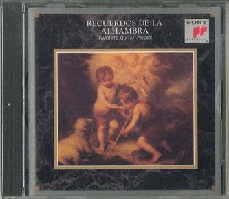 CD JOHN WILLIAMS JOSE LUIS GONZALEZ Tarrega Recuerdos De La Alhambra FCCC50119 SONY Japan Classical Used