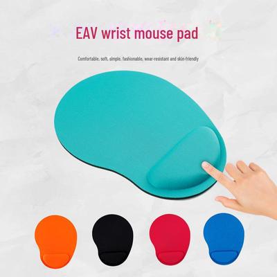 Solid Color EVA Wrist Mouse Pad with Thick Sponge - Comfortable and Slim Design