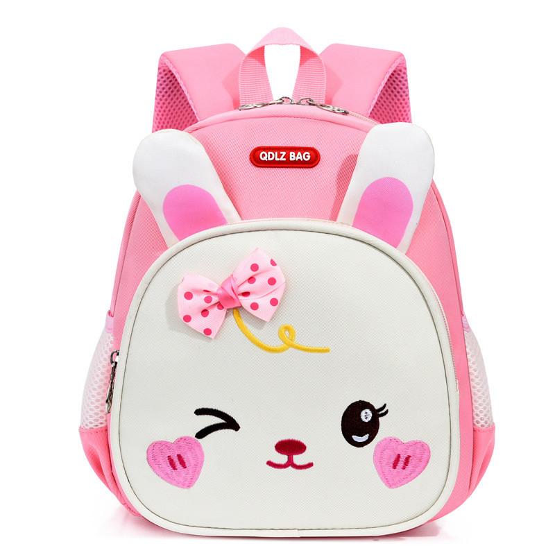Cartoon Dinosaur Kids Backpack With Breathable Oxford Fabric For Preschool Children