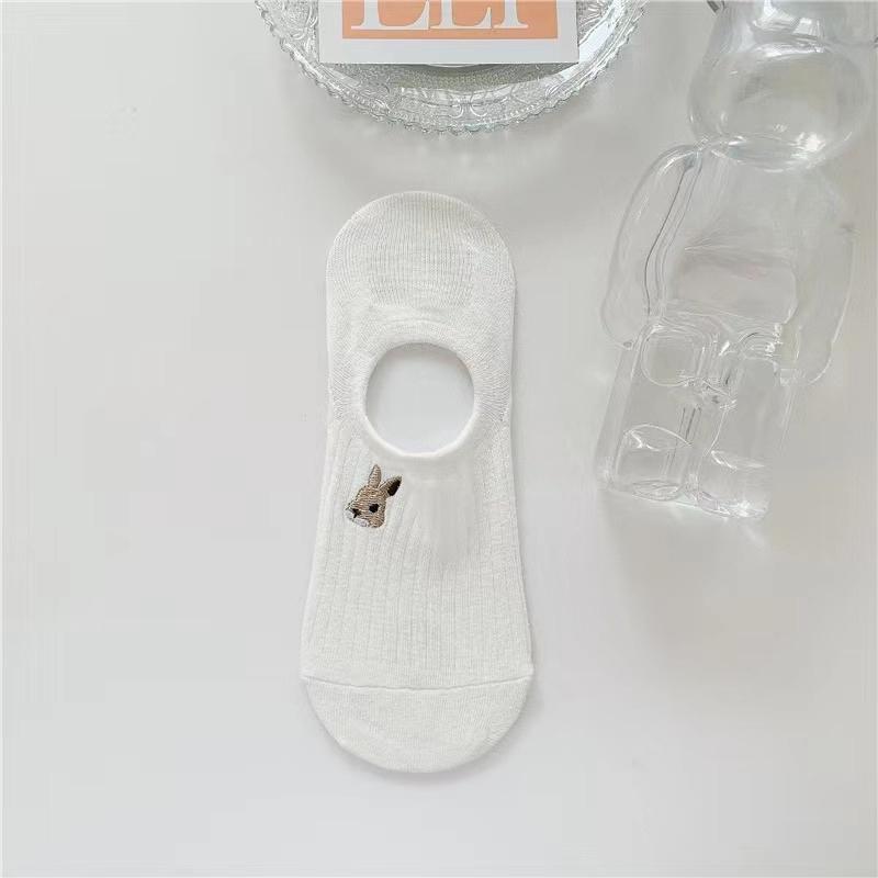 10 Pairs Women's Non-slip Invisible Socks Shallow Mouthed Boat Socks Female Soft Sock Breathable Short Sock