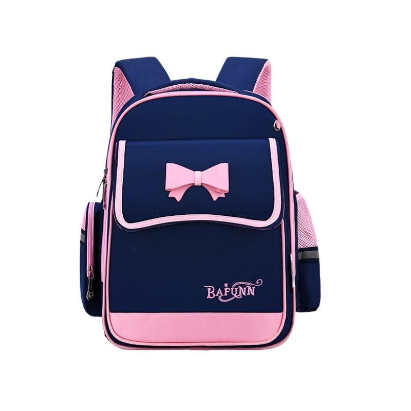 Exquisite Bows Grundschüler Schultaschen Mädchen und Jungen 1. bis 6. Klasse Rucksack Leichter Schulranzen für Kinder im Alter von 6 7 9 12 Jahren