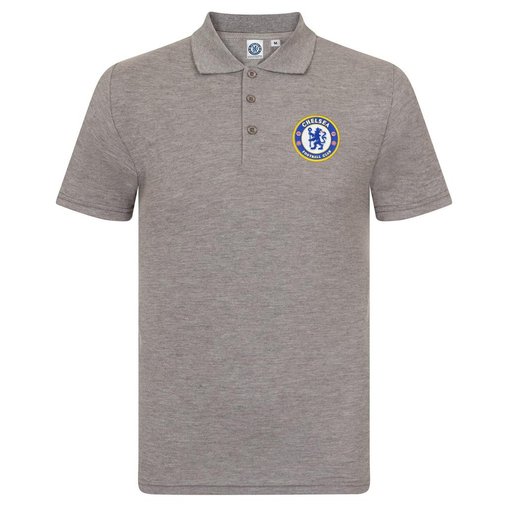 Chelsea FC Men's Crest Polo Shirt
