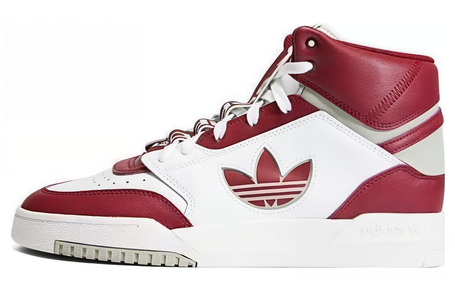 Adidas Originals Drop Step Xl  White Red  FZ5711 44