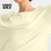 BENLAI Women's Wool Blend Crew Neck Long Sleeve T-Shirt