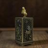 Immediate Wealth Creative Alloy Small Incense Burner: Standing Heart-Blessings Incense Aroma Ornament