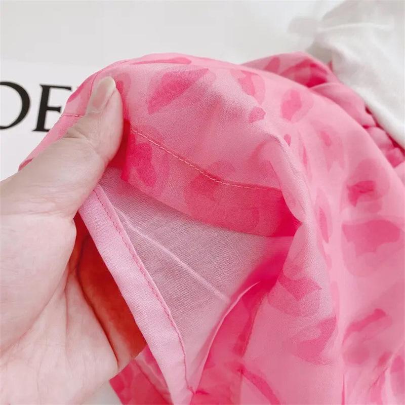 Girls' Summer Sun Protection Two-Piece Suit: Lightweight Jacket & Shorts for Small To Medium Sizes