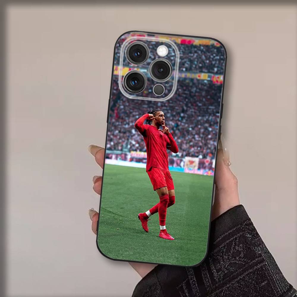 

Football M-Michael Olises Phone Case For iPhone 17,16,15,14,13,12,11,Pro,Max,Plus,Air,X,XS,XR,SE,8,7,Mini,Soft Black Funda iPhone13PRO