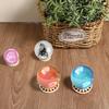 10 Pcs Wood Crystal Ball Stand for 20 - 100 Mm Sphere Wooden Crystal Sphere Stand Egg Crystals Holder Stands 2 Sizes Spheres Display Holders Small