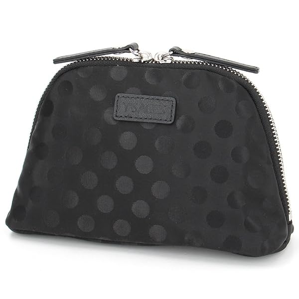 

Pouch Dot Jacquard Cosmetic Pouch Y410193SC Black [Isaac] (10)