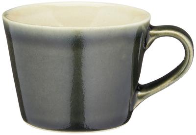 Šálka na espresso Tsukamoto, Hnedá, 200 ml, Hrnček na kávu z keramiky Mashiko, Séria s tradičnou glazúrou, Glazúra Gosu, KKC-6