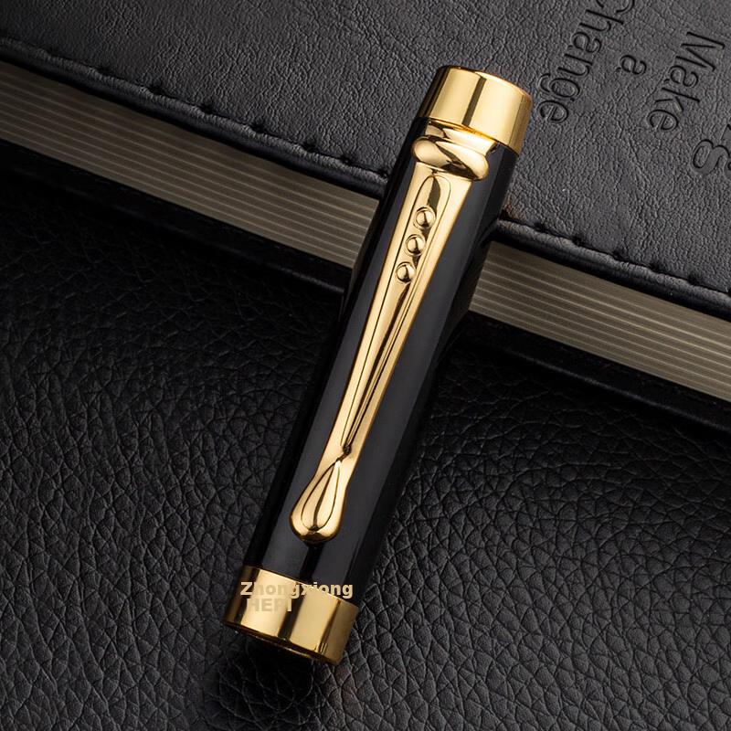 Hero Fountain Pen Gift Box [Shaohua Series] Fountain Pen/Ballpoint/Art Business High-End Holiday Gift Ink Set Black